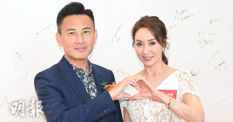  林文龍郭可盈結婚20年 罕有夫妻檔出席活動